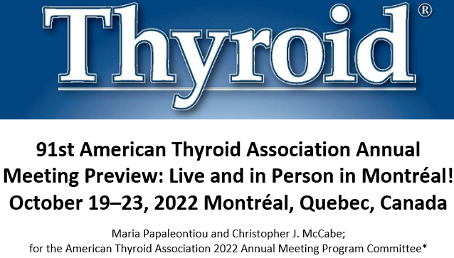 American Thyroid Association tweet media
