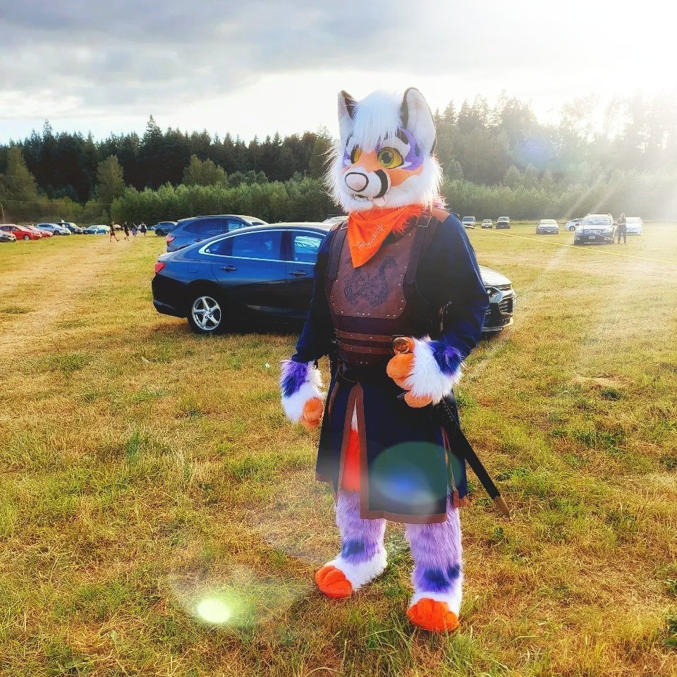P0pSoda's tweet photo. From middle earth bonny lake i shall not fall into darkness !! #furry #furries #furryfandom #furrycommunity #furrysuit #furry #RENAISSANCE #renfair #lordoftherings #fox #summer https://t.co/IslEyeACTM