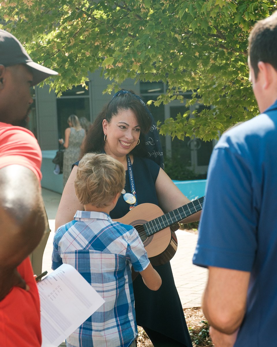 AIS_Eagles's tweet photo. It's New Parent Orientation Day, and the excitement is contagious! We welcome parents back on campus this year, and our wonderful student ambassadors are happy to greet you and show you around! #firstdayofschool #atlantainternationalschool #AISLife https://t.co/9lpo0SLBws