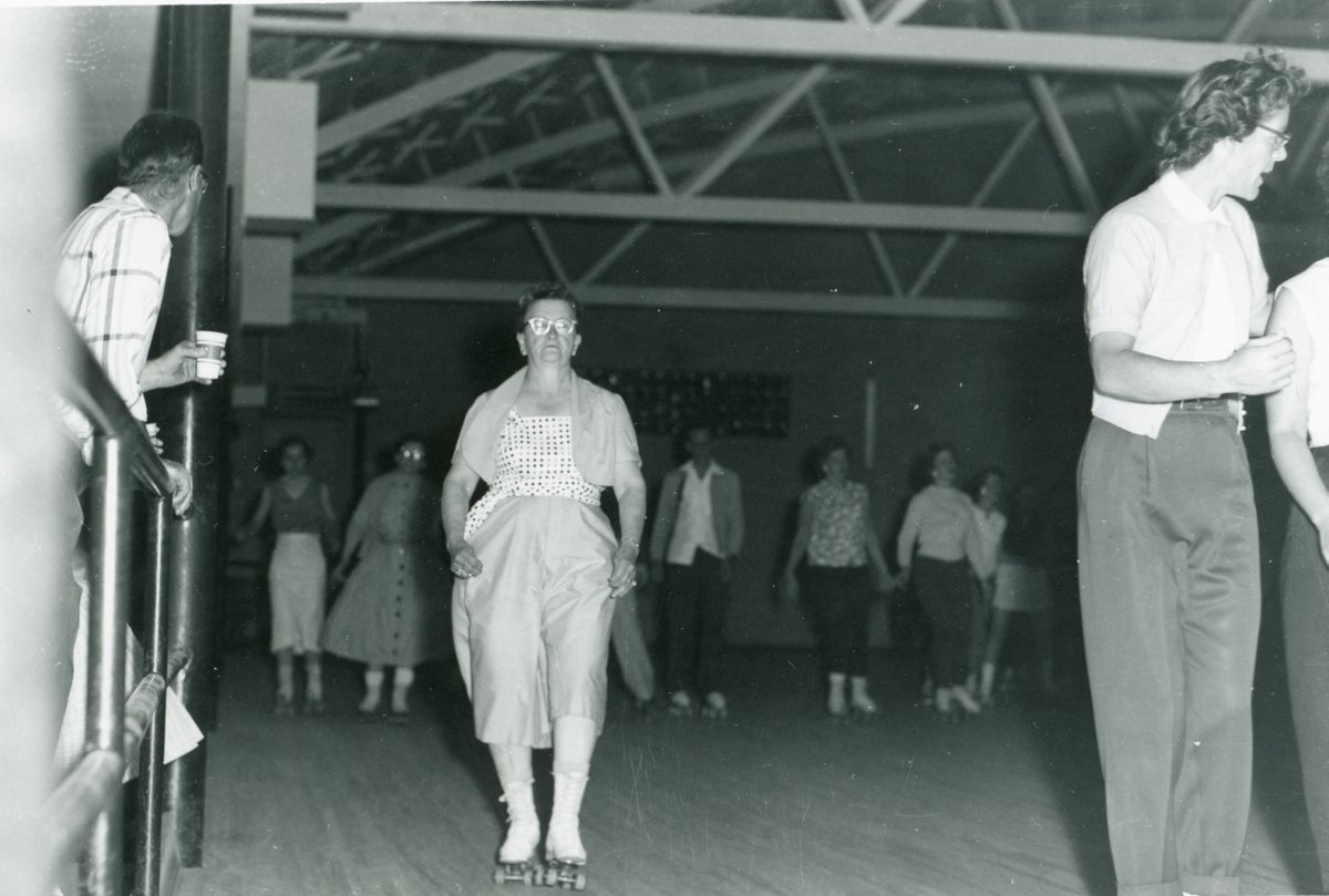 CADL_LocalHist's tweet photo. When was the last time you were at @Edruskate? The roller skating rink in #Holt was first opened around 1957, these photos taken in 1958.

#archives #localhistory #inghamcounty #michigan https://t.co/OdJ8UZIRHG