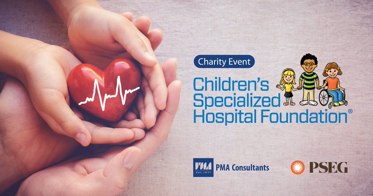 PMAConsultants's tweet photo. PMA was proud to support PSEG’s annual charity golf event, donating $2,500 to the Children’s Specialized Hospital Foundation to help fund research for advances in technologies and medicines for children and adolescents with special health needs. #pseg #givingback #CSHF https://t.co/fkMiTNKRAf