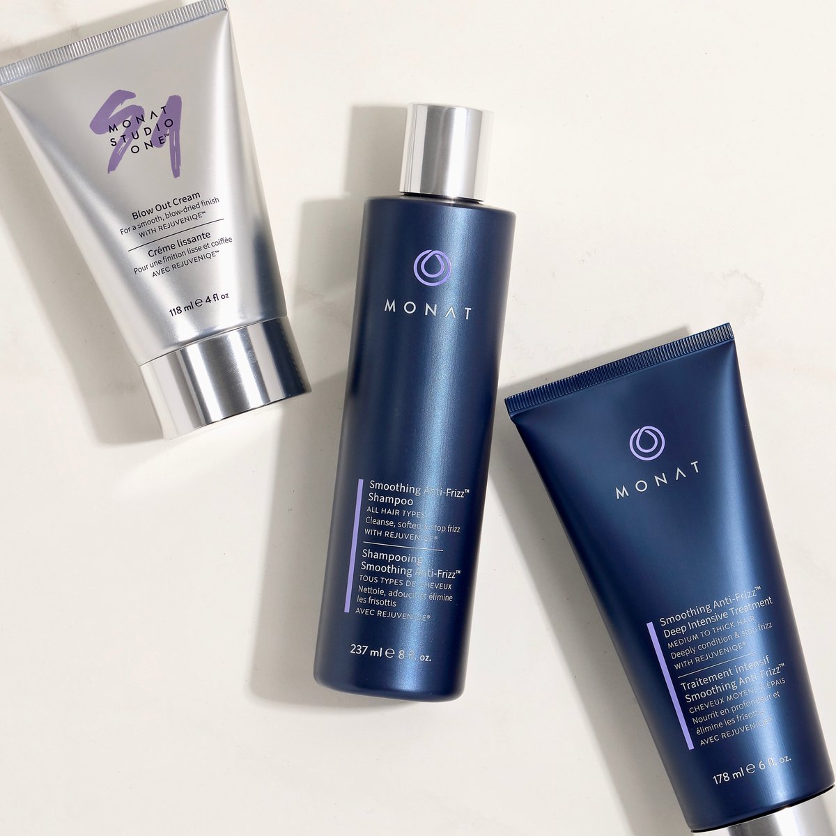 MONATOfficial's tweet photo. Don’t know which Smoothing Anti-Frizz™️ System to pick? We got you #MOFam 👏
✨Medium to Thick hair: use Smoothing Anti-Frizz™️ II
✨Fine to Medium hair: use Smoothing Anti-Frizz™️
Pick your ideal #MONAT hair regimen now: https://t.co/drpSEVUOUA 💜 https://t.co/D4rV1t0lFv