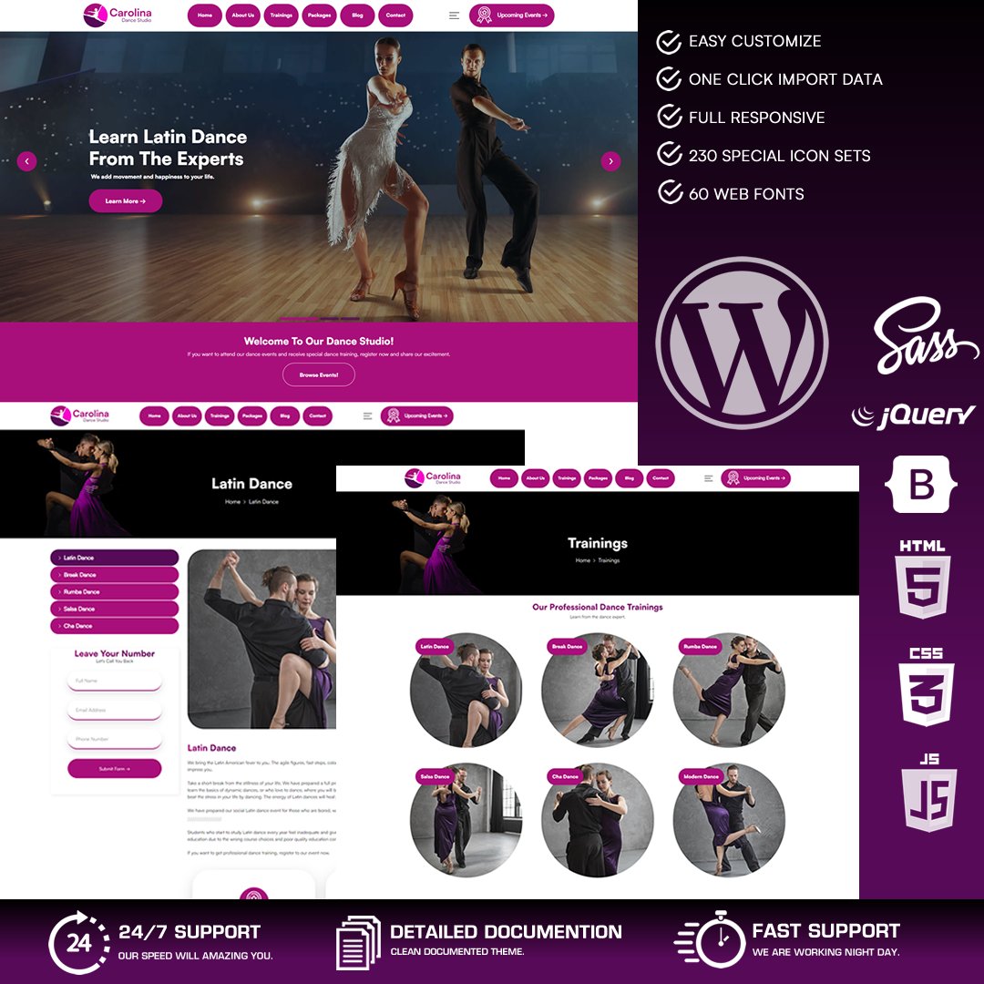 garantiwebt's tweet photo. Carolina - Dance Studio WordPres Theme
https://t.co/Bf3SeT4JGe
#academy #ballet #benefits #clean #club #college #contact #dance #education #lessons #studio #training #danceclub #dancestudio #dancetutorials #dancelessons #dancecompany #latindance #chadance #breakdance #dancetheme https://t.co/82jqP3YumM