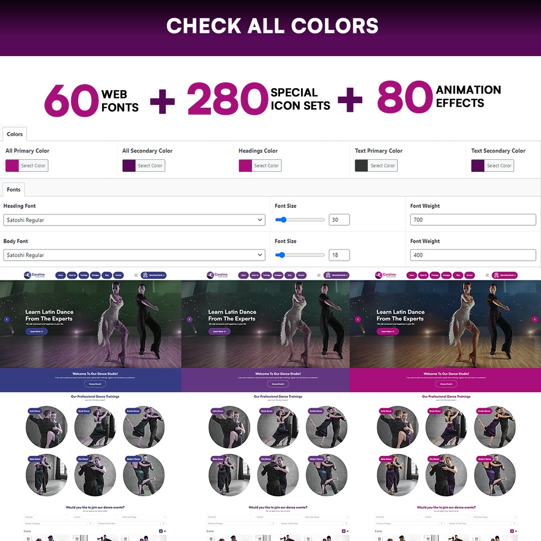garantiwebt's tweet photo. Carolina - Dance Studio WordPres Theme
https://t.co/Bf3SeT4JGe
#academy #ballet #benefits #clean #club #college #contact #dance #education #lessons #studio #training #danceclub #dancestudio #dancetutorials #dancelessons #dancecompany #latindance #chadance #breakdance #dancetheme https://t.co/82jqP3YumM