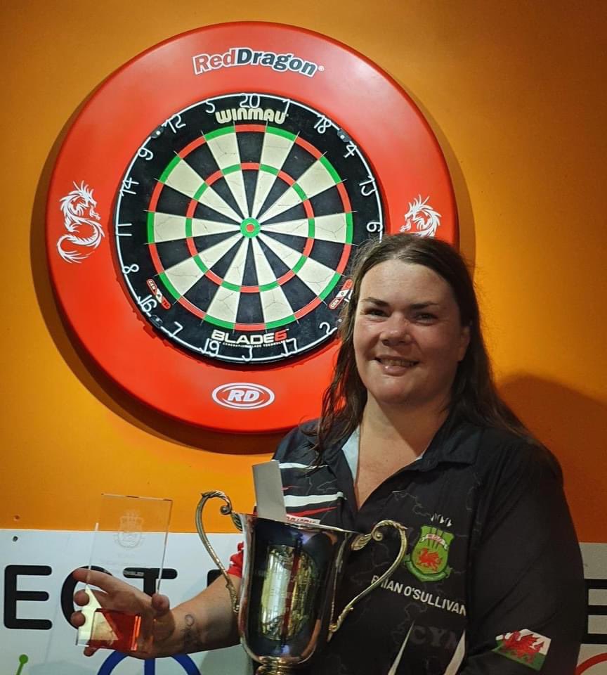 DartsCymru's tweet photo. Congratulations to Sam Cankett &amp; Rhian O’Sullivan on winning the 2022 @reddragondarts Welsh Individual Championships over the weekend.

Sam beat Richard Eirig Rowlands 6-1 in the Final whilst Rhian beat Eve Watson 5-1.

📸 Welsh Darts Organisation

@FGVDarts @MissionDarts 

🎯🏴󠁧󠁢󠁷󠁬󠁳󠁿 https://t.co/3UcQAIN68V