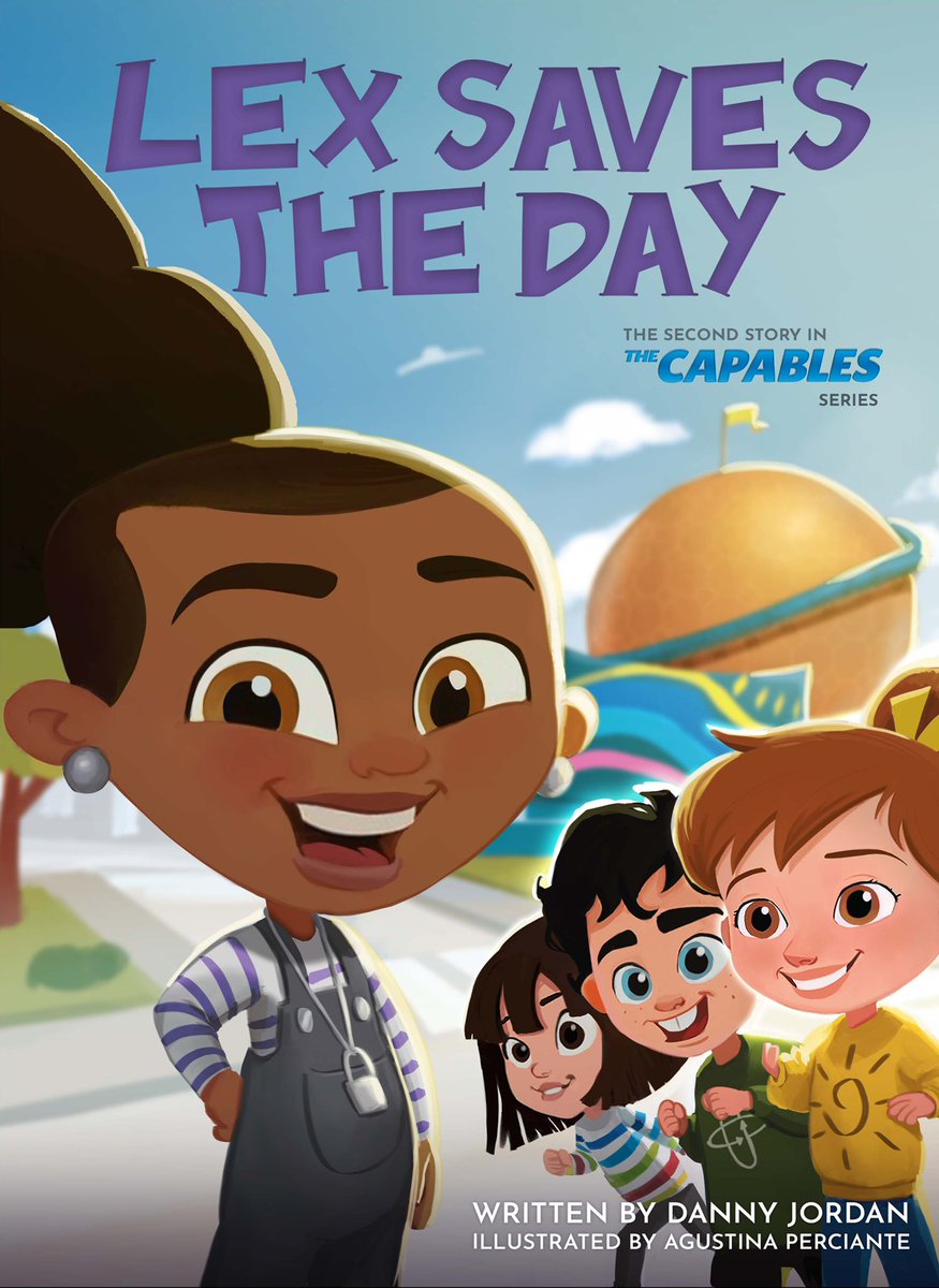 TheCapables's tweet image. Today is a SUPER day. The cover art for Lex Saves the Day, book #2 in our series, is here! 

Link in bio to preorder your copy now! Shipping October 2022!

#ChildrensBooks #dyslexia #RepresentationMatters