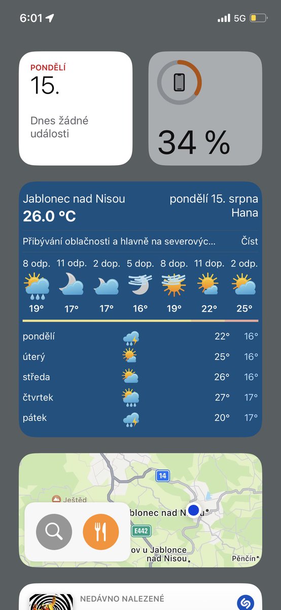 bousis_'s tweet photo. @vilyexistujou @mirunek_ In počasí, sice ti neukáže uv index ale funguje peckozne https://t.co/vcveUBdym8