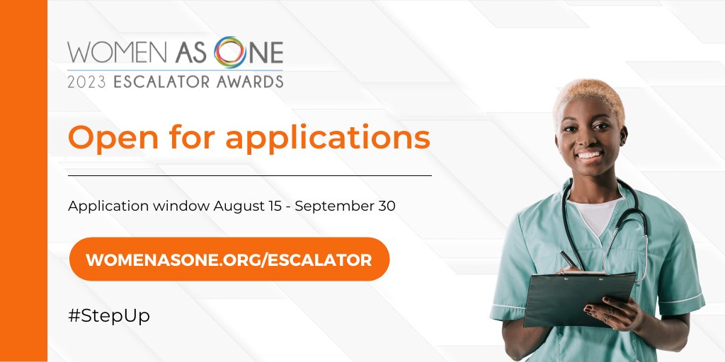 WomenAs1's tweet photo. Today's the day!

Apply for the 2023 Escalator Awards and #StepUp your career with;

🏆 3 award categories
👩‍⚕️ Unique mentoring &amp; networking
💵 Financial support

Apply now: https://t.co/RqKBn0OGXR

#WomenInMedicine #MedTwitter #HCLDR https://t.co/o1qXuy8XqT