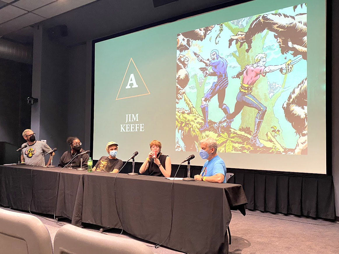 jim_keefe's tweet photo. @rjalgeo Had a great time this weekend at the Autoptic Festival. Special shout-out to all the hard work Robert Algeo and the crew @AutopticFest did to make this a stellar show! #Autoptic #AutopticFestival #comicart #comics #zines https://t.co/5VzI7r8IPx
