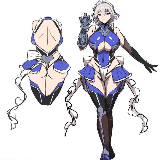 冬コミ用の対魔忍サクヤ(仮) 
