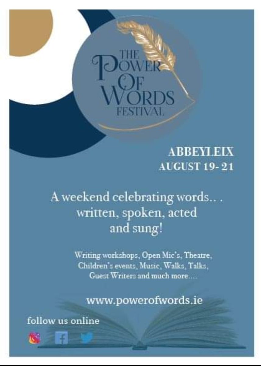 The Harvest Press Publishers (@harvestpress_) on Twitter photo Looking forward to the Power of Words Festival Abbeyleix this weekend 📚
A program and place to feed the mind and nourish the soul
<a href="/POWabbeyleix/">The Power Of Words Festival</a> Looking forward to the Power of Words Festival Abbeyleix this weekend 📚
A program and place to feed the mind and nourish the soul
<a href="/POWabbeyleix/">The Power Of Words Festival</a>
