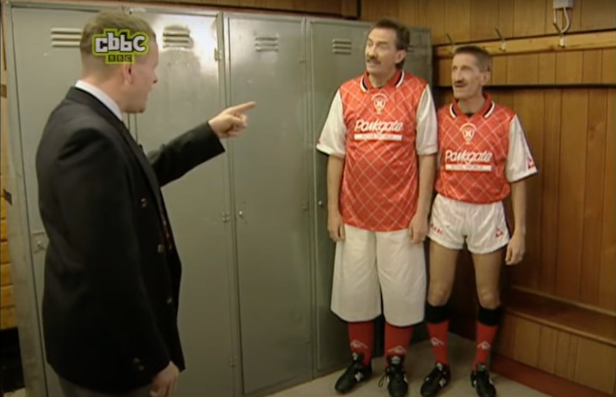 90sFootballGuy's tweet photo. A sneak peak at the explosive new documentary 'Rotherham: All or Nothing'... #rtfc @OfficialRUFC https://t.co/nKP3daSKdp