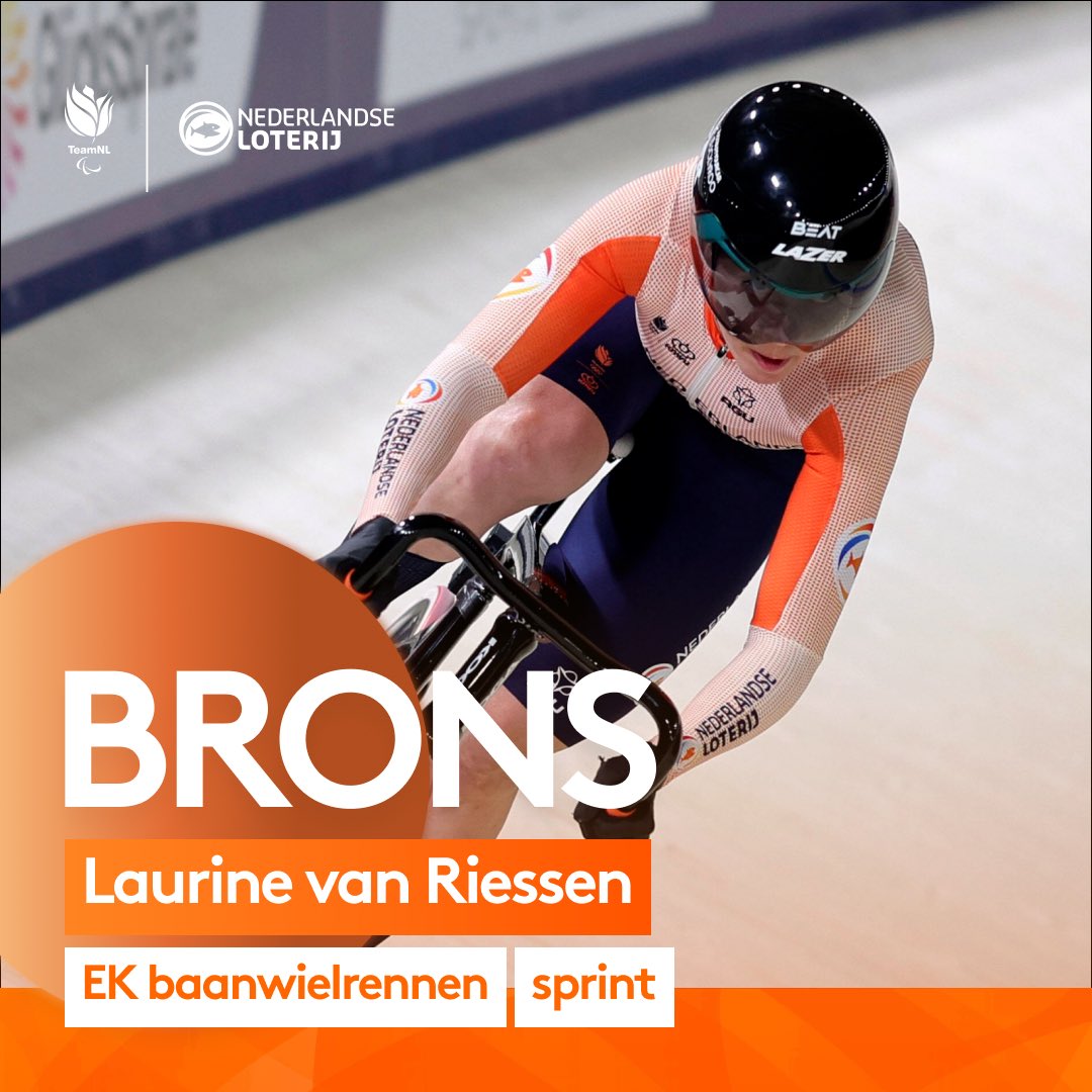 Hoopppaaaa!

Brons voor <a href="/LaurinevRiessen/">Laurine van Riessen</a> 🙌

#SamenSterker | #TeamNL