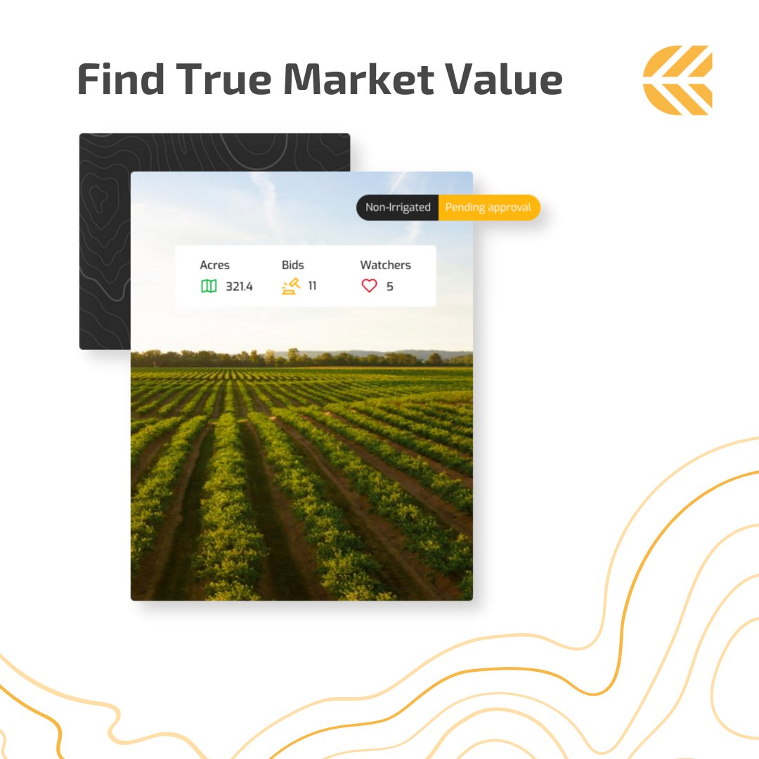 Ground_OS's tweet image. GroundOS enables you to quickly and easily host online auctions for lease and sale properties. Enabling a competitive, high-velocity bidding process is proven to result in better return for your clients. Learn more at ➡️ hubs.ly/Q01jR5cp0. #AgTech #WeKnowLand