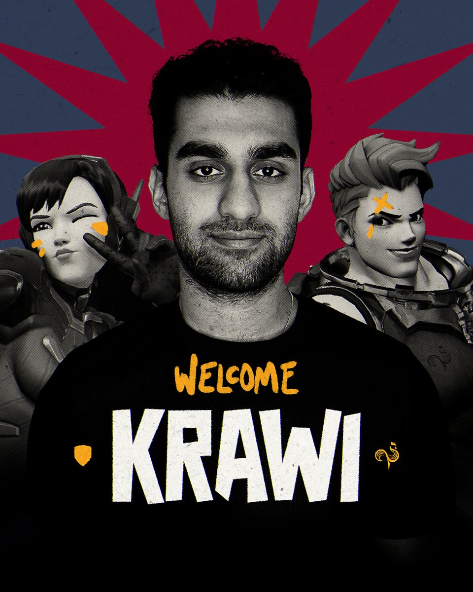 Together, we are strong. Join us in welcoming <a href="/KrawiOw/">Krawi</a> to the Eternal! 💪

#FiatLux #OWL2022 *Pending League Approval