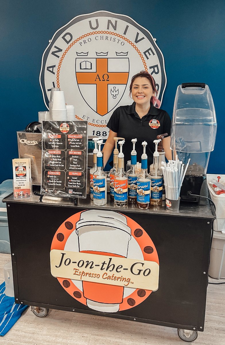 But first.. coffee ☕ Special thank you to <a href="/JoOnTheGoTweets/">Jo-on-the-Go</a> for stopping by to supply us with delicious coffee, smoothies + more!