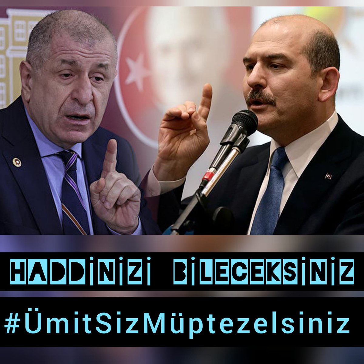 Biz senin "zalime korku, mazluma umut" oluşunu sevdik be Reis...

HADDİNİZİ BİLECEKSİNİZ
#ÜmitSizMüptezelsiniz