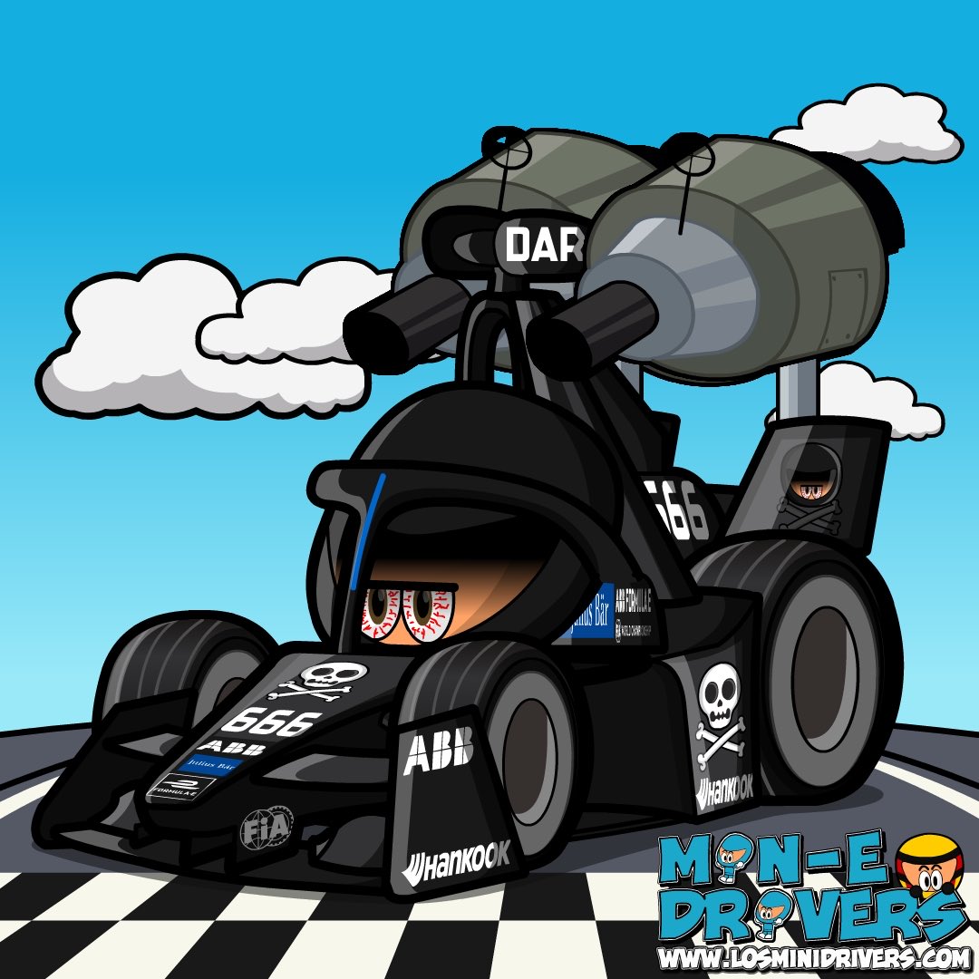 OfficialDarkM's tweet photo. I know you loved my #Gen3 version so I will share it will you. Unfortunately the ABB Formula E won’t allow me drive unless I took out my “FanBOOM” https://t.co/xkib9qyxci