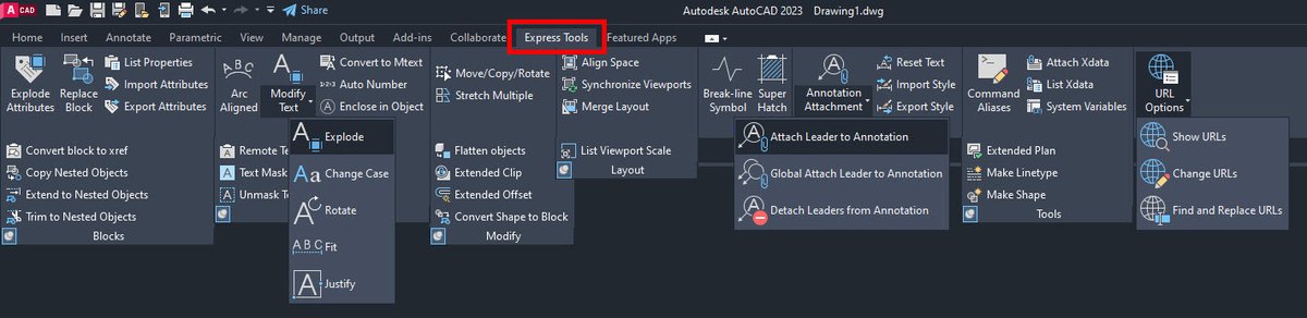 TheMadCadr's tweet photo. I'm back with another @ADSKCommunity Voices Blog. This time we go in search of ETs. Not the space alien kind, but @AutoCAD #ExpressTools instead. @autodesku #ExpertElite https://t.co/PVlNyETKjL https://t.co/VsCOGmO1iB