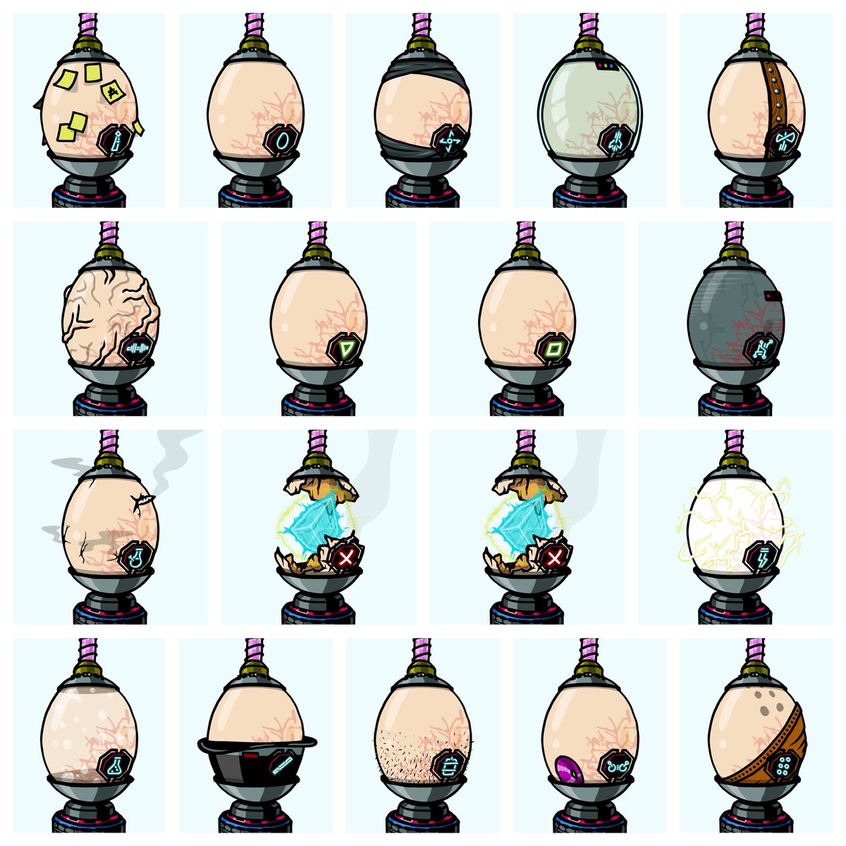 One of my favorite #CNFT collections within collections! I missed the original @DerpBirdsNFT mint, but after getting pulled into #DerpBirds via a mighty Derpnado, I was there for incubator season. I got hooked! I went from 5 Derps to 70 and incubated like my life depended on it!