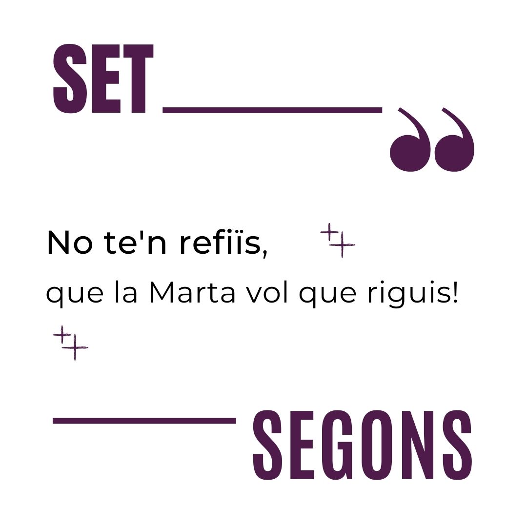 setsegons's tweet photo. 5⃣ NO TE'N REFIÏS

#setsegons #canalset #canalsetmola #concurs https://t.co/hCocJIQZjH