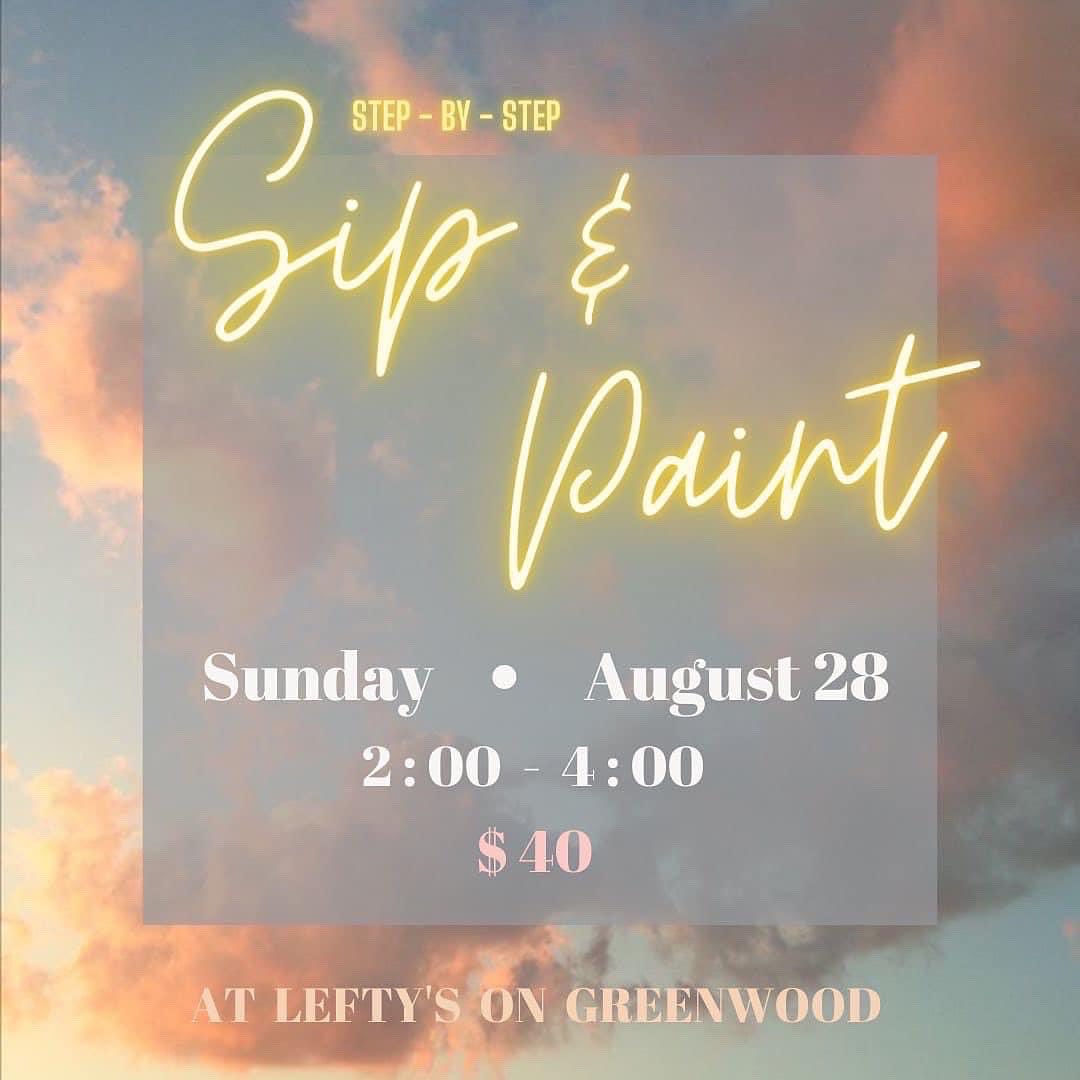 GreenwoodLeftys's tweet photo. 🚨 @_shipley_ is hosting her second sip n’ paint with us 🚨 Make sure you don’t miss out!

https://t.co/osxcnlaDPW https://t.co/l0MWRoNbgo