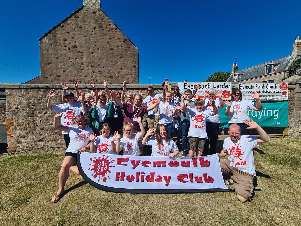 churchscotland's tweet photo. Eyemouth Parish Church's Summer Holiday Club proved a big draw for local youngsters with more than 50 registered for the week of activities.

For more from the week's events, check out the church's Facebook page at 
https://t.co/O10VdURwrh

#Eyemouth #Funandfaith #holidays https://t.co/vpfvElh6IZ