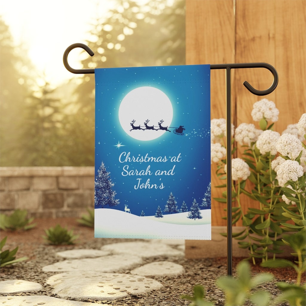 Excited to share the latest addition to my #etsy shop: Welcome to Christmas Personalised Sign Flag, CHRISTMAS at Personalised SIGN, Christmas Personalised Home Decoration, Christmas Decor Idea etsy.me/3zQr6jW #christmas #christmaswelcome #christmasyardsign