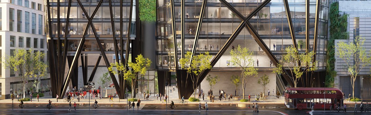 LondonBuildExpo's tweet photo. @AFK_studios unveiled plans for a new 60-storey skyscraper in London - 55 Bishopsgate.
The proposed skyscraper would become one of the tallest buildings in the UK, standing 285 meters tall.
📸Rendering Credit - Millerhare Limited
#construstion https://t.co/RRxM2nMciC
