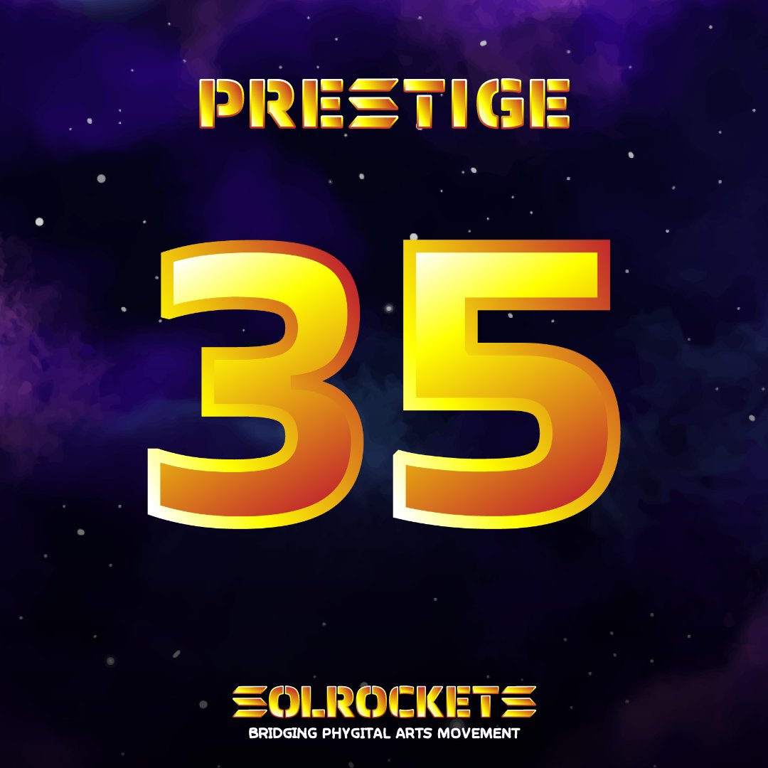 SolRockets's tweet photo. Rocket Prestige
@tenko_cripto are you ready to take off?
35 rd Prestige taking off!
#SolRockets #Solana #SolanaNFT #SolanaSummer #NFTS #NFTCommunity #NFT https://t.co/f4rw2e5GBY