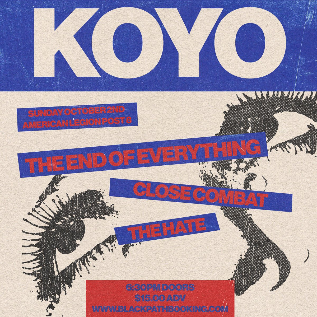 Koyo’s first time in Las Vegas. Tickets on sale now!

🎟 seetickets.us/KOYOVEGAS