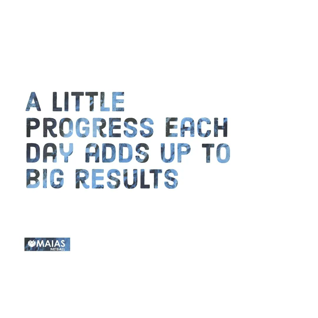 Moving into week two of the  #sixweeksummerbaseline with MaiNetballers. Keep chipping away!

#Mainetball #Quotes #instaquotes #motivation #sixweeksummerbaseline

sign up to Mainetball at maiasnetball.com