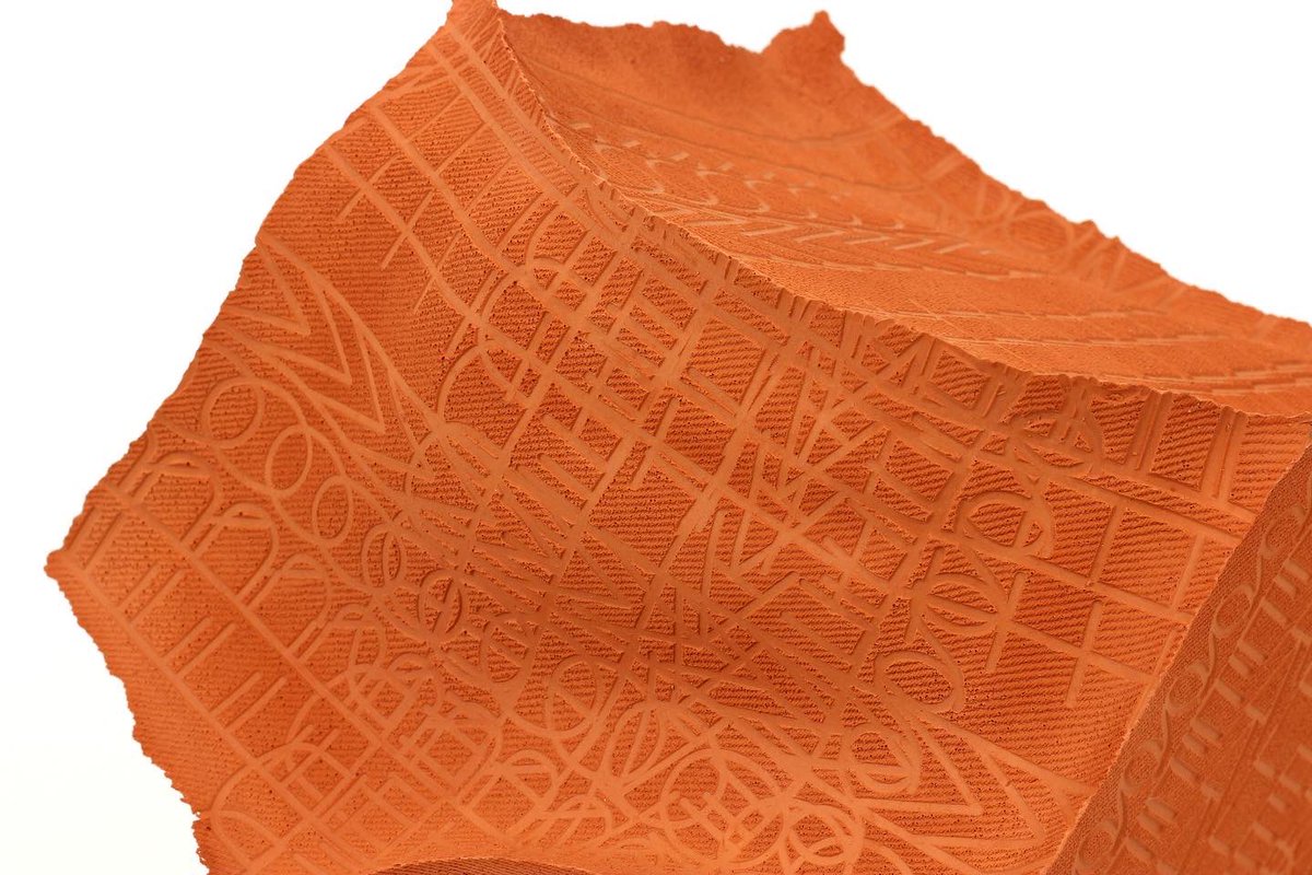 🔜 James Fuller’s solo presentation at end of month at Art-O-Rama (Marseille) to include these rotationally moulded sculptures. 

Sealed from the inside 
2022 
Polymer modified gypsum, oxide pigments 
26 x 32 x 29cm

#Sculpture #ArtFair