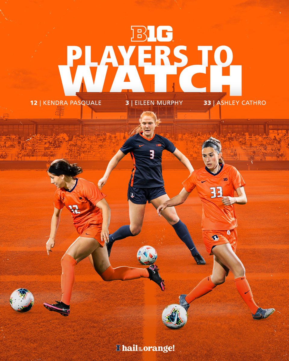 IlliniSoccer's tweet photo. B1G things ahead for this trio ⚽️

📰 https://t.co/a1QYnpQJkQ

#ILLINI https://t.co/YK3jmZ0tFz