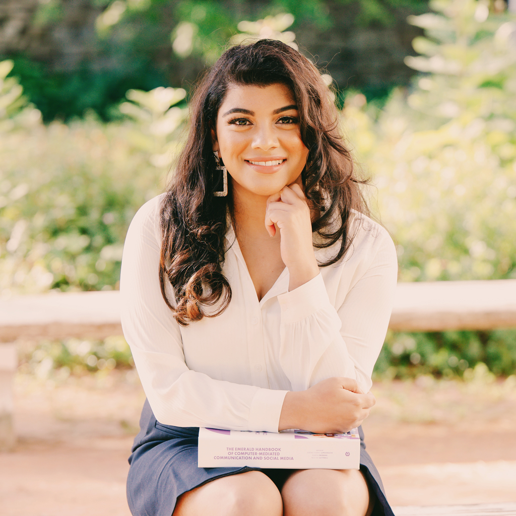 McMasterMCM's tweet photo. The MCM community congratulates alumna Ashika Theyyil, MCM ‘20, on having her capstone research published as a chapter in new textbook The Emerald Handbook Computer-Mediated Communication and Social Media. Read more below🧵 https://t.co/F9N3fGnypB