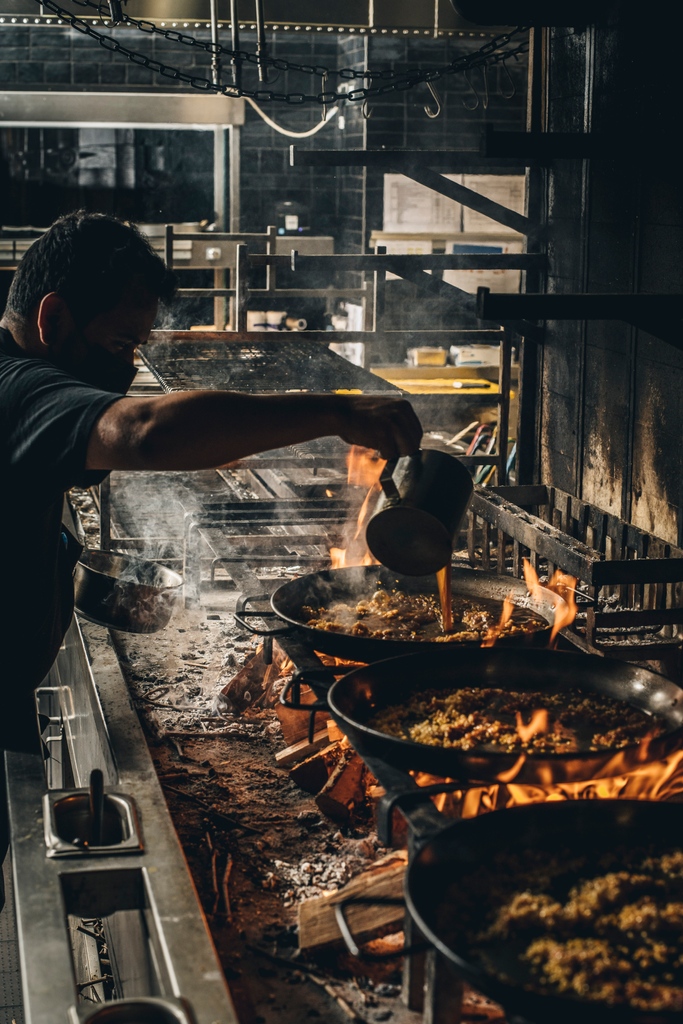 Imagine being able to gaze at our chefs in action next to the real wood fires. That's what you can expect when you dine at the chef's table - a truly magical experience. 

Tag someone you’d like to share it with.