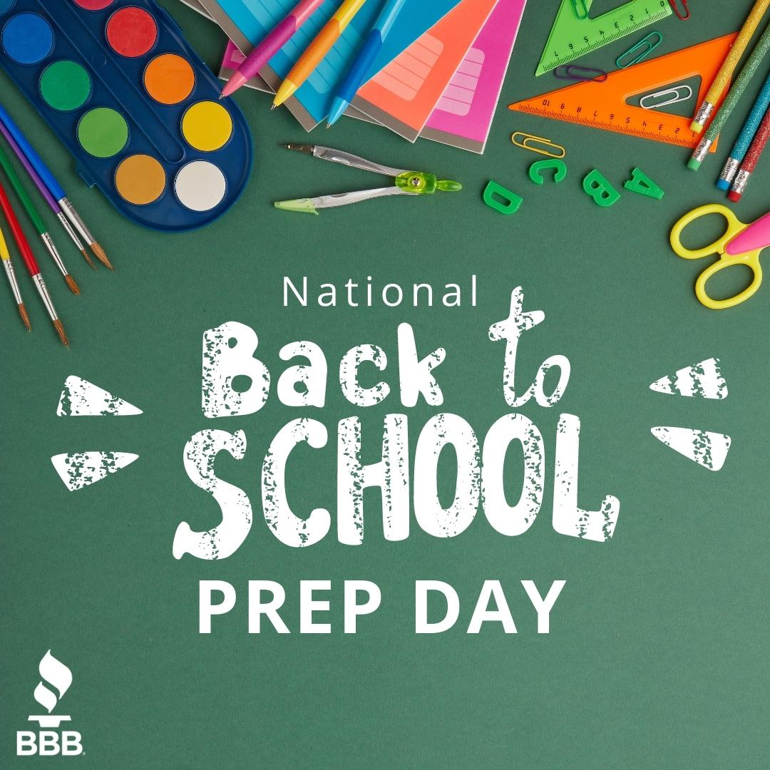 🍎📚🎒✏️ It's National #BacktoSchoolPrepDay and BBB's Back to School HQ has you covered with tips for: 💻 tech shopping 🌐 internet safety ✏️school supplies savings ...and more! Check it out: bbb.org/all/back-to-sc…