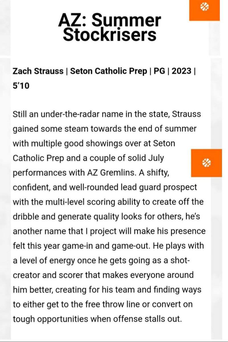Thank you <a href="/EthanPiechota/">Ethan Piechota</a> and @NXTPROAZ for the write-up, always appreciate it!