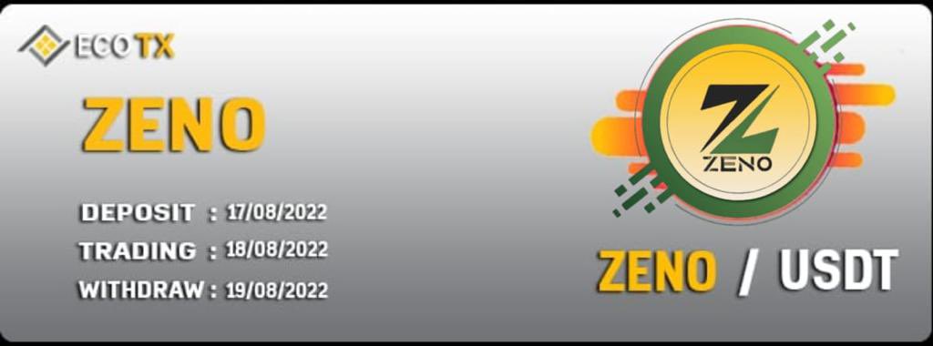 ECO__TX's tweet photo. New listing on https://t.co/wFli1yihE2

Zeno / Usdt 

Deposit: 17/08/2022

Trading: 18/08/2022 

Withdraw: 19/08/2022 https://t.co/YMtlTuMaRU