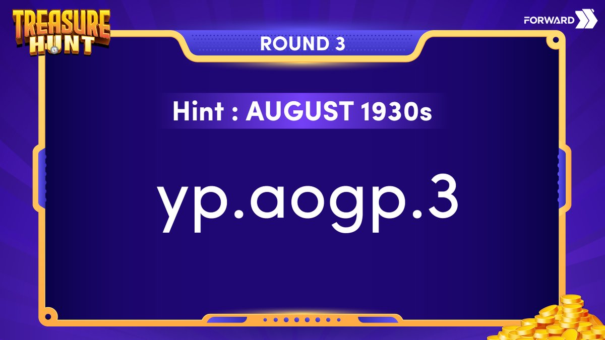 fwxfinance's tweet photo. ๐ฅ Treasure Hunt : Round 3 ๐ฅ
Submit you treasure code here: https://t.co/9nPWawIr0h
Read more details: https://t.co/apdd6TCeHf
#forwarddefi #defi #derivatives #TreasureHunt #Cryptocurency #Campaign #airdropalert #airdrop https://t.co/MJMlug0q9b