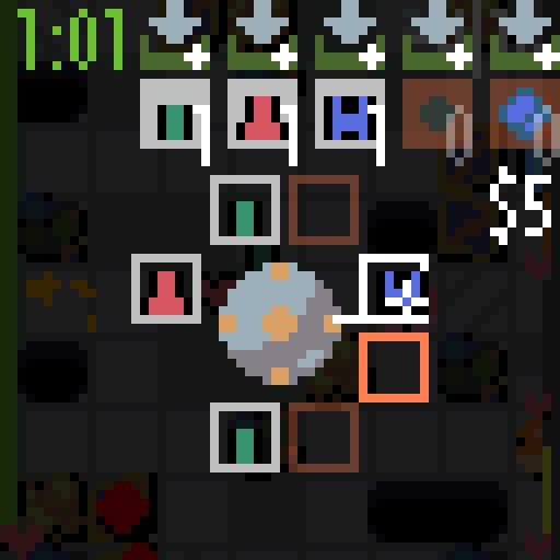 _soochiko's tweet photo. Here some screenshots of my #LOWREZJAM game Cleanpoint.
#pygame #retrogaming #indiedev #pixelart https://t.co/JBFHbVzO7k