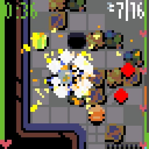 _soochiko's tweet photo. Here some screenshots of my #LOWREZJAM game Cleanpoint.
#pygame #retrogaming #indiedev #pixelart https://t.co/JBFHbVzO7k