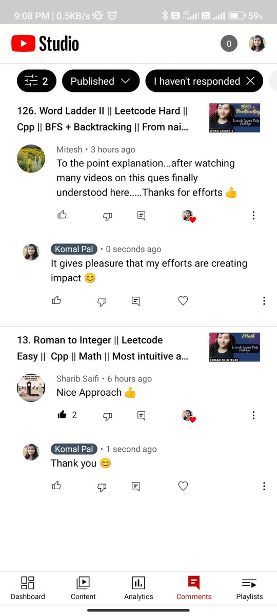 Komal__Pal's tweet photo. It feels amazing, when you get such feedbacks ✨✨

#programming #womanwhocode #womenintech  #codingtechniqueswithkomal https://t.co/PCQJrKmrQO