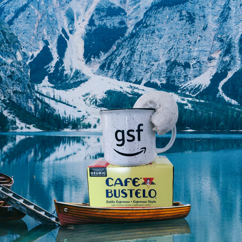 ColiTheLMT's tweet photo. I was feeling silly this morning with my coffee...this should totally be an ad for Cafe Bustelo on Amazon 😁 @amazon @CafeBustelo #bestcoffee #betterthanstarbucks https://t.co/2iZ5c9Gebt