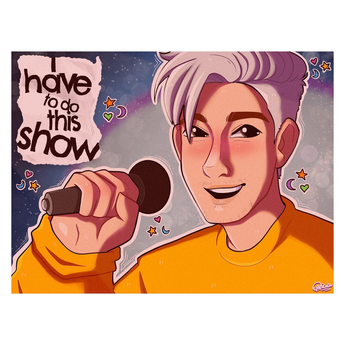 ms_smith_draws's tweet photo. #ethansbigfArts a poster i brought to @CrankGameplays ‘s tour!! 🫶 plus a sketchbook spread! https://t.co/wjikUynpyC