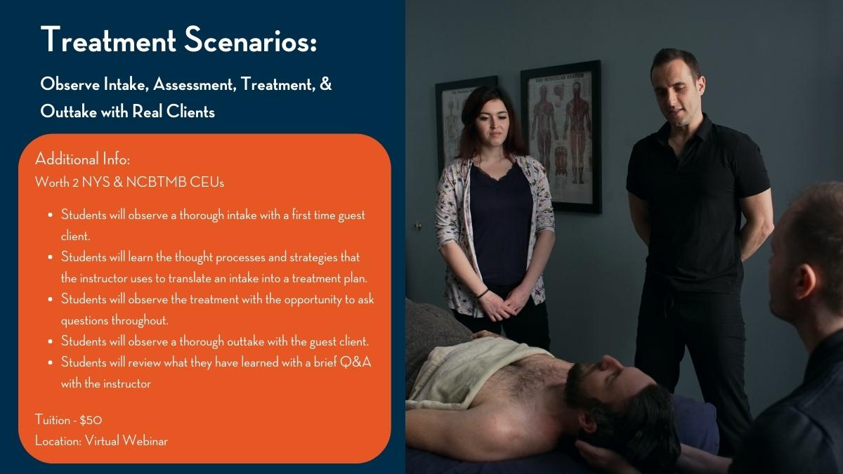 BodyworksDW's tweet photo. Get better results with your clients by improving your intake, treatment, and outtake skills!
Join our next CEU course "Treatment Scenarios" taking place via zoom on Monday, 8/22.
Enroll today👉 https://t.co/76H36P7Qku https://t.co/VmwwG5KCSi