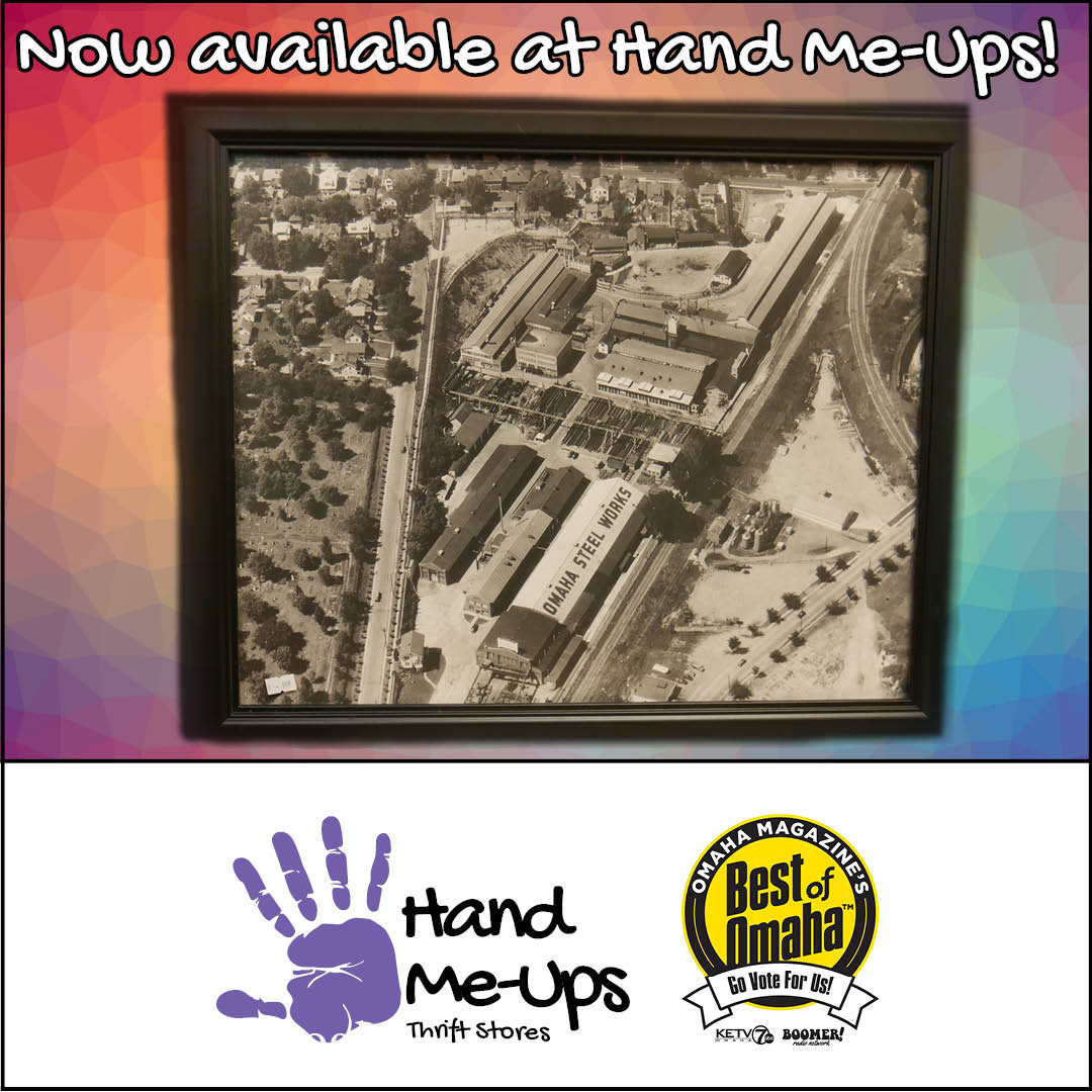 HandMeUpsNe's tweet image. Whether you're a fan of photography or an Omaha history buff, this framed photo of what appears to be a section of 48th and Farnam Streets might be an interesting addition to your home. 

Vote for us as Omaha's best thrift store at bestofomaha.com/30615.