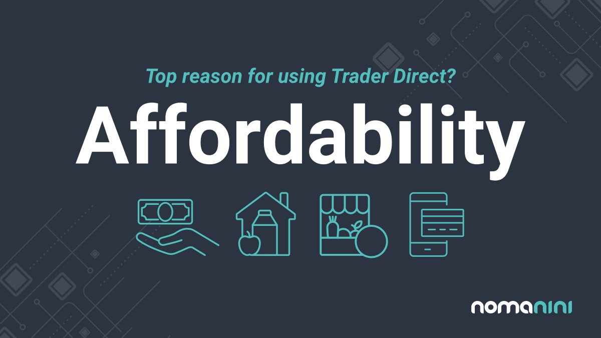 The top source of value &amp; reason for using #TraderDirect cited by the majority of Zambian retailers? 

Affordability.

Get our latest case study: Enabling Business Growth for Africa’s Informal Retailers, here: nomanini.com/case-study/
