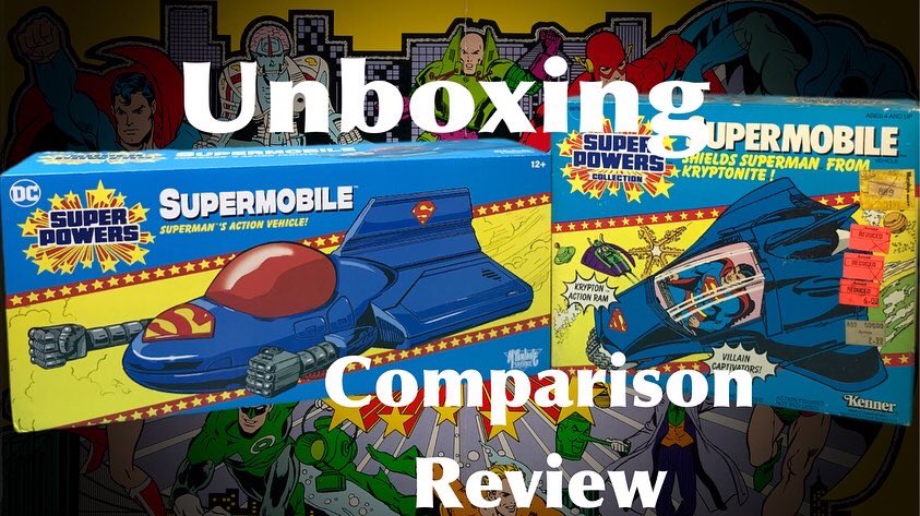 RealHectorCan's tweet photo. My #unboxing & comparison #review of the 2022 #SuperMobile by @mcfarlane_toys_official is now up on #Youtube. Next up, #Batwing! โก๏ธ https://t.co/PECJdJ6IRS โฌ
๏ธ
#actionfigures #toys #toycollector #toycollection #kenner #SuperPowersCollection #SuperPowers #Superman #nostolgia https://t.co/258mqEyobw