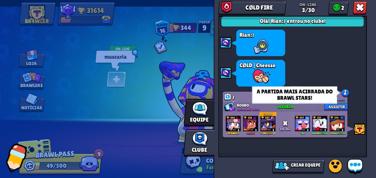 IdeiasDeBS's tweet photo. → Ideias de Brawl Stars ⭐

- Quem nunca já fez uma jogada incrível e já quis salvar ou compartilhar essa jogada com alguém? 🧐

- Por isso, hoje fizemos algumas ideias de como isso poderia ser no Brawl Stars! 🏆

- O que achou? ☃️ https://t.co/xtLiUbloRX